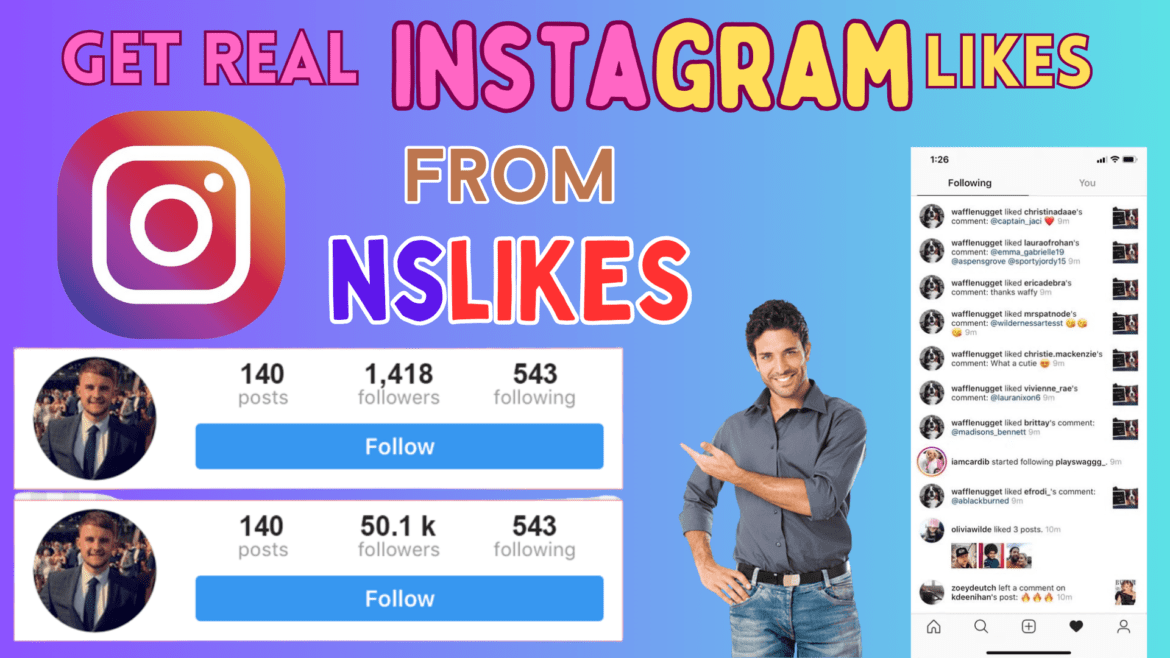 Get Real IG Likes and Views by using this NsLike App
