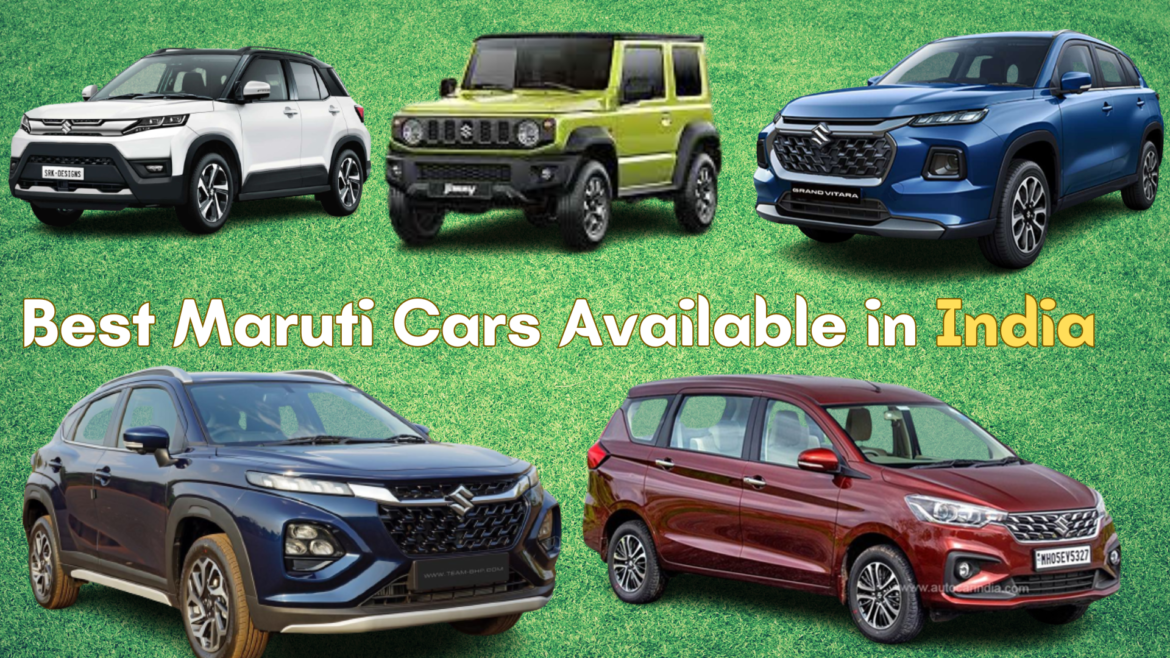 Best Maruti Cars Available in India