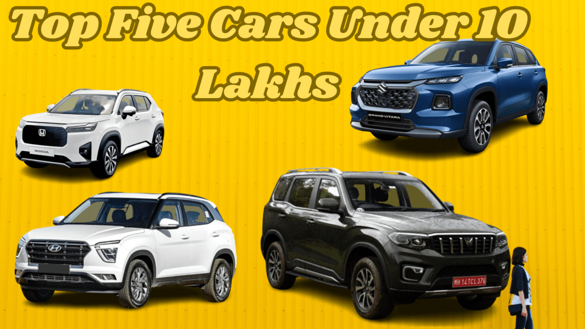 Top Five Cars Under 10 Lakhs