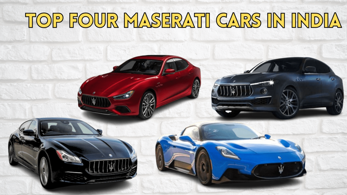 Top Four Maserati Cars in India