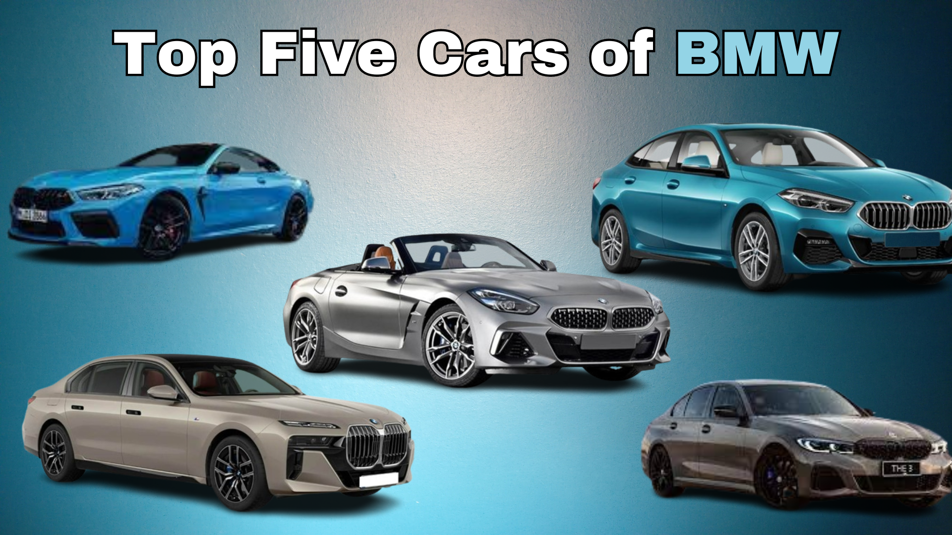 Top Five Cars of BMW