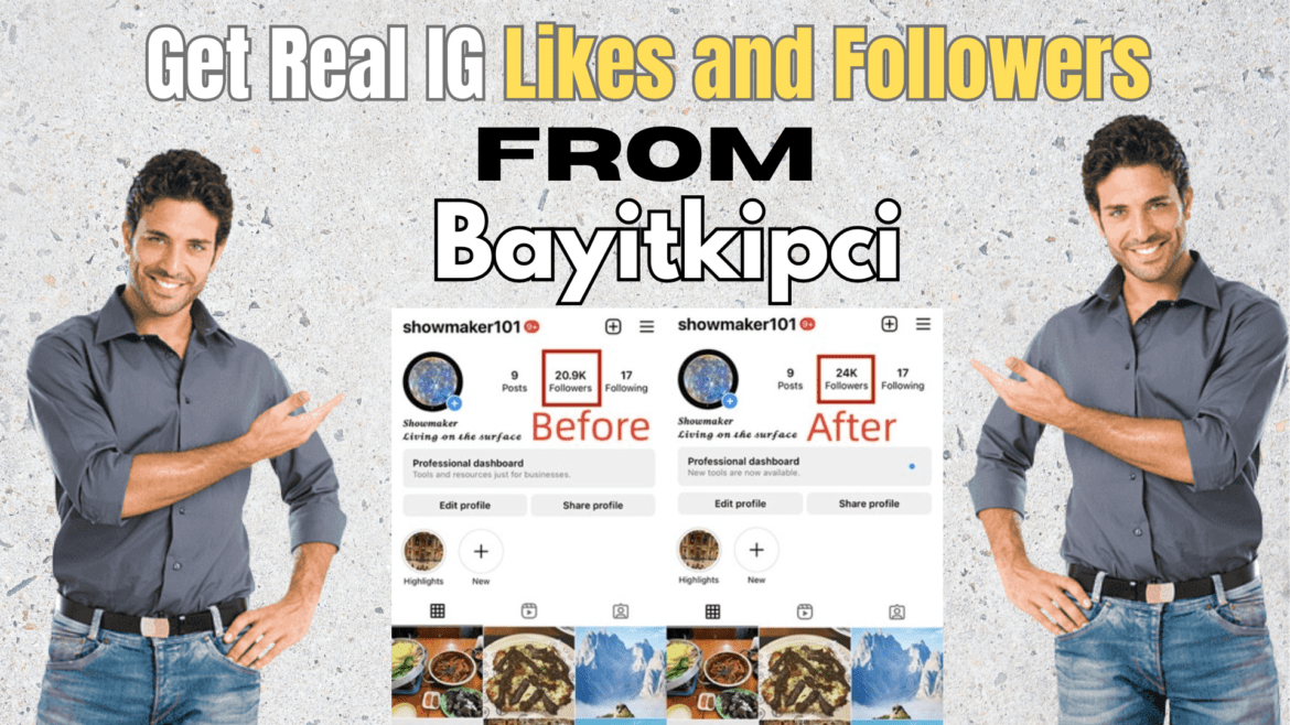 Get Real Likes and Followers from Bayitkip Site